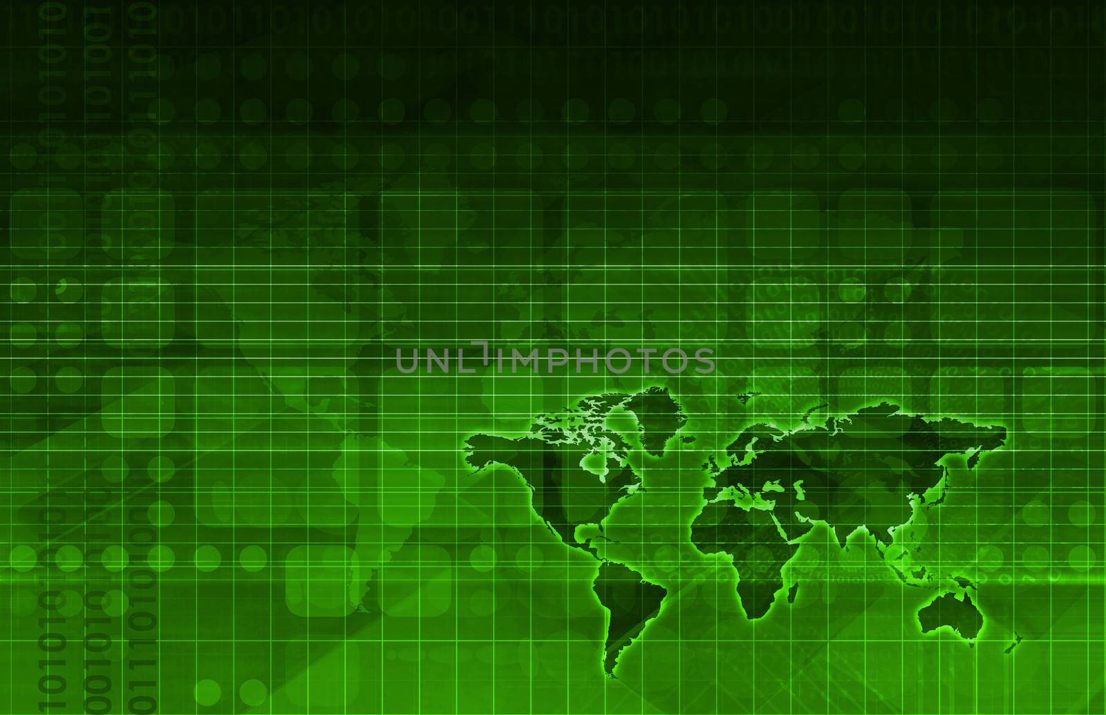 Advanced Technology Science As a Art Background