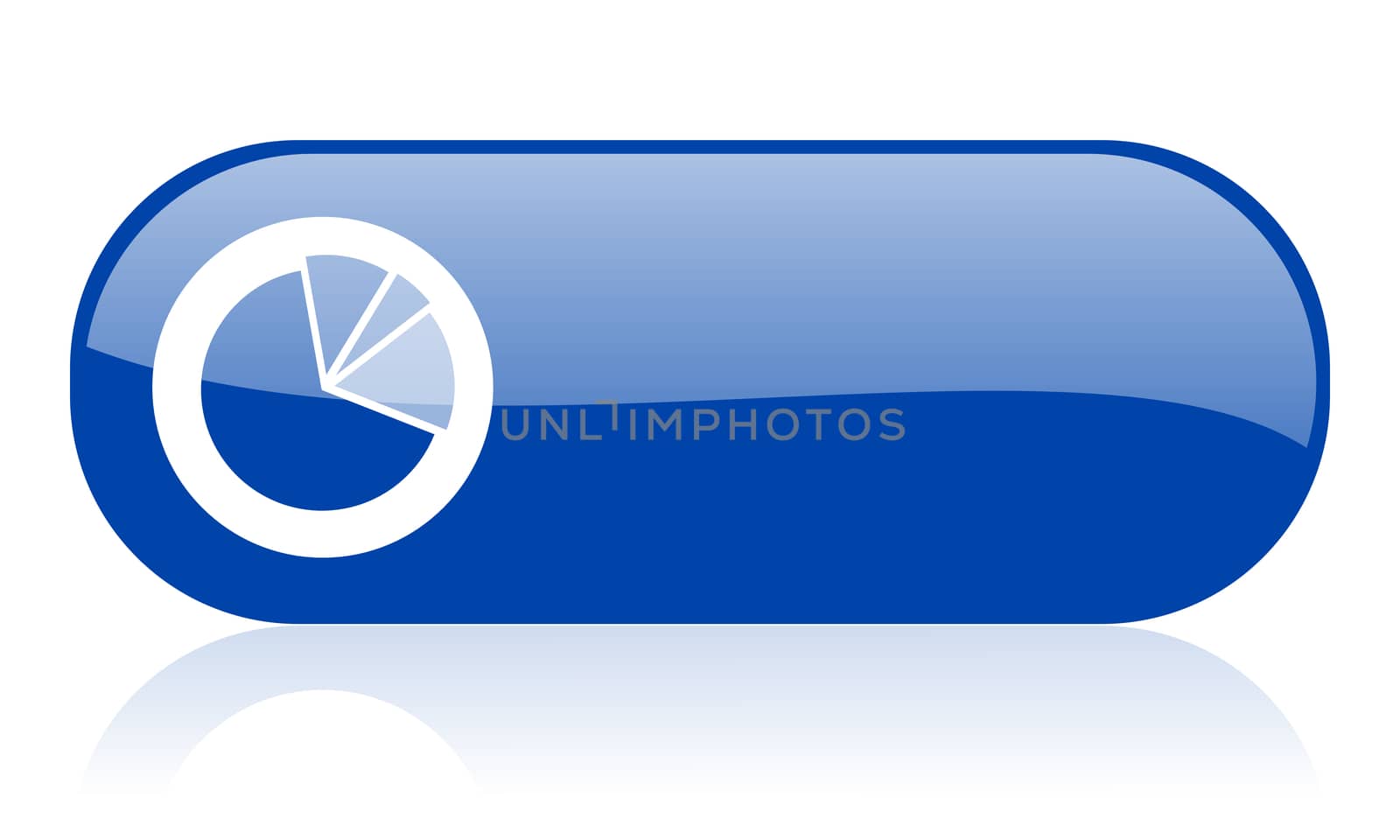 diagram blue web glossy icon