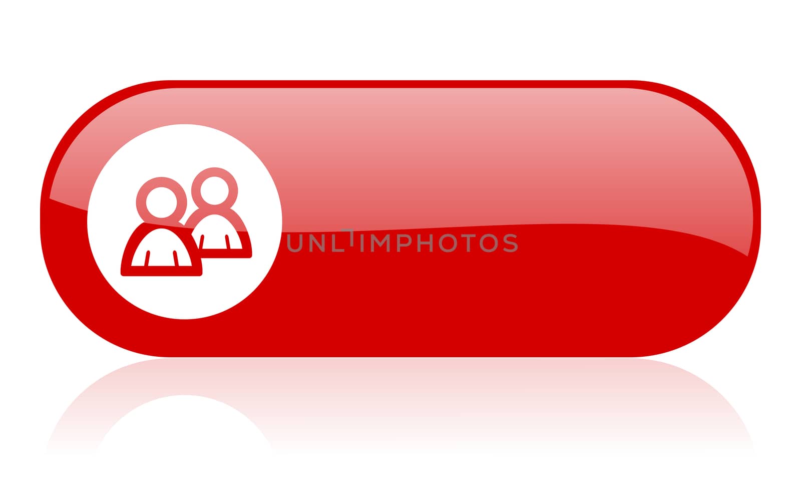 forum red web glossy icon