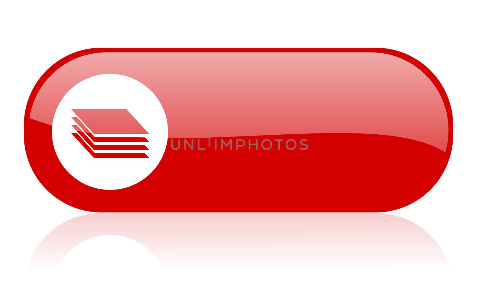 layers red web glossy icon
