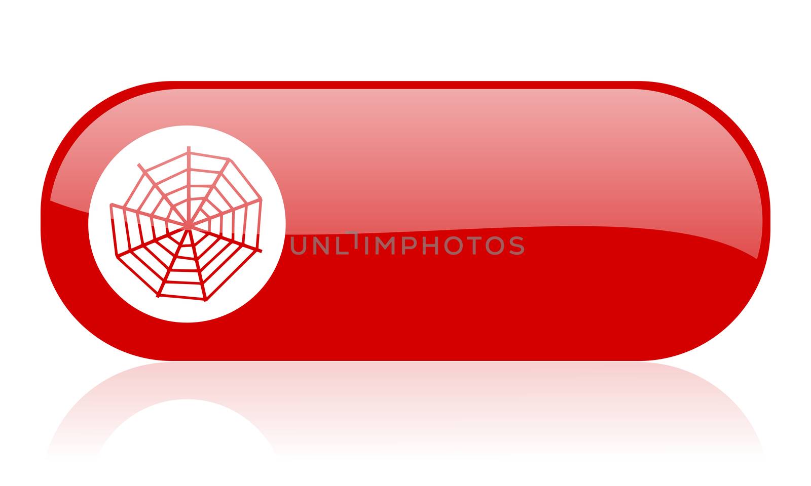 spider web red web glossy icon by alexwhite