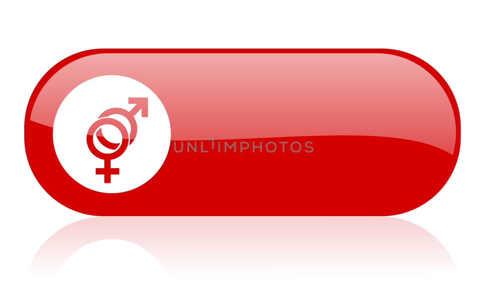 sex red web glossy icon