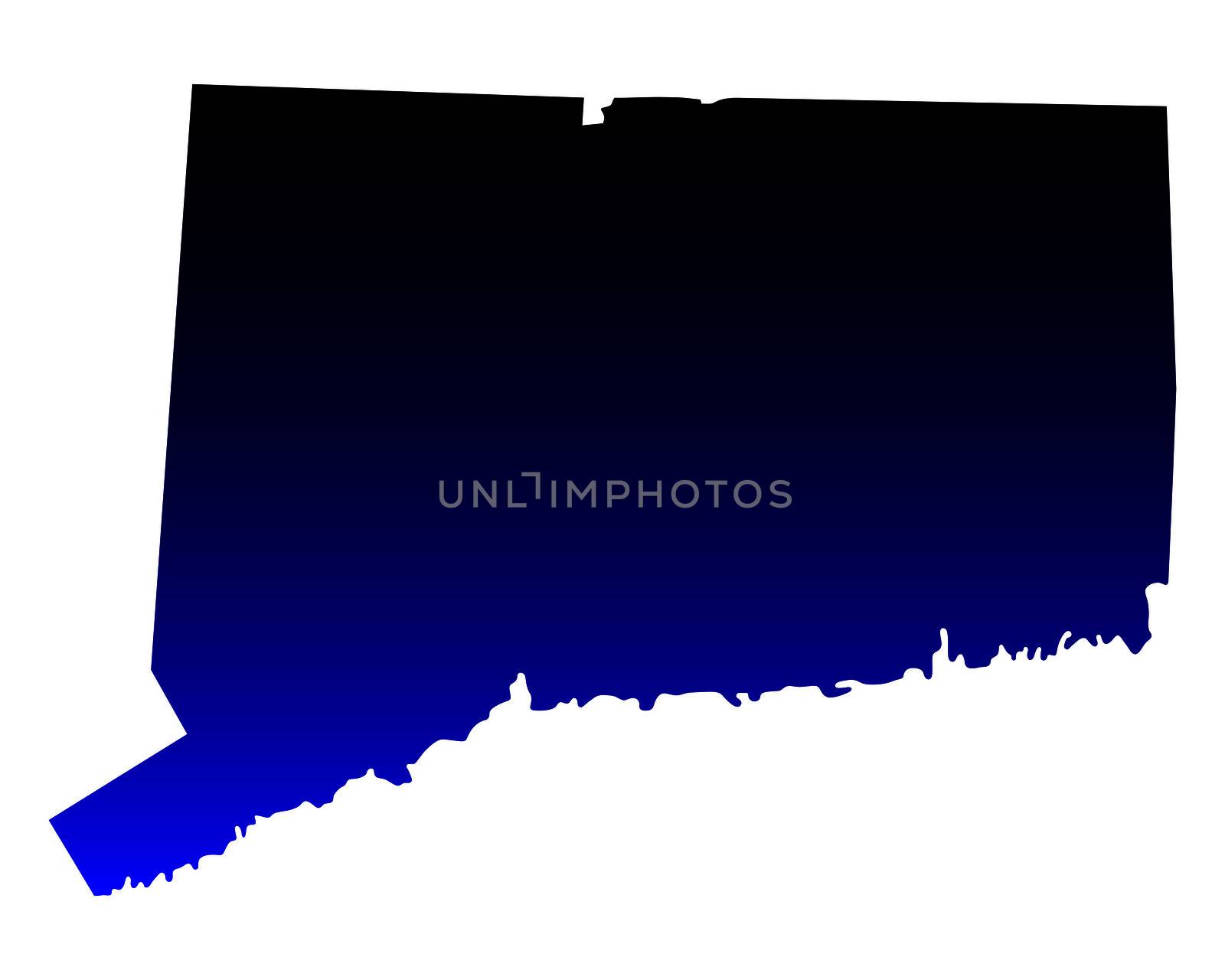 Map of Connecticut