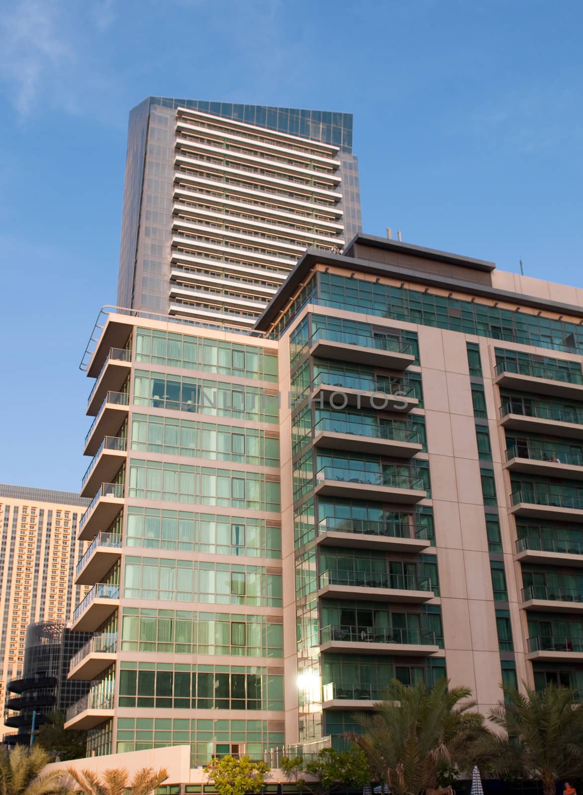 Skyscrapers in Dubai Marina, United Arab Emirates