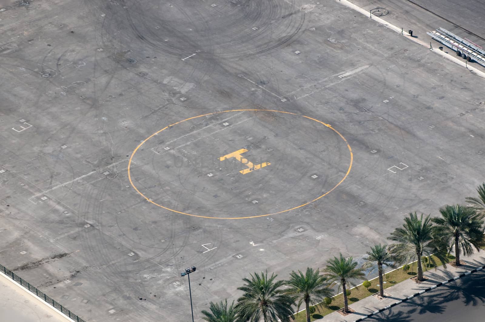 Helipad in Dubai, United Arab Emirates