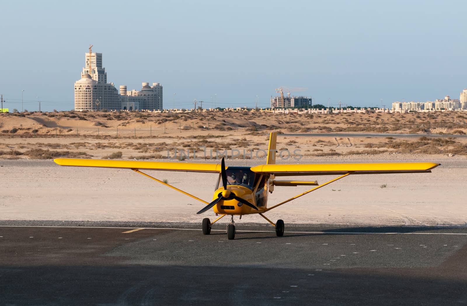 The Aeroprakt A-22 Foxbat is a two seat, high-wing, tricycle gear ultralight aircraft, United Arab Emirates