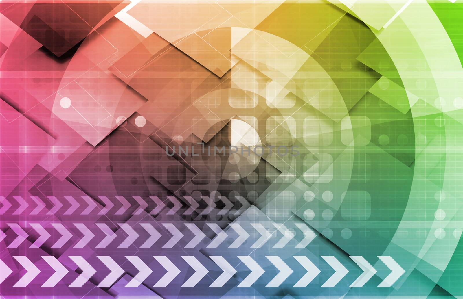 A Technology Industry Network As a Wallpaper
