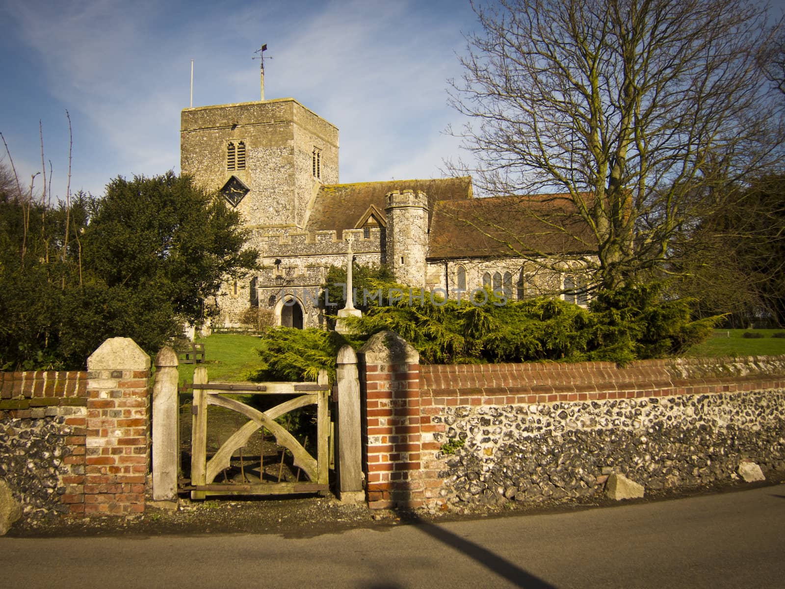St Peter and St Paul church in the village of Borden, Kent