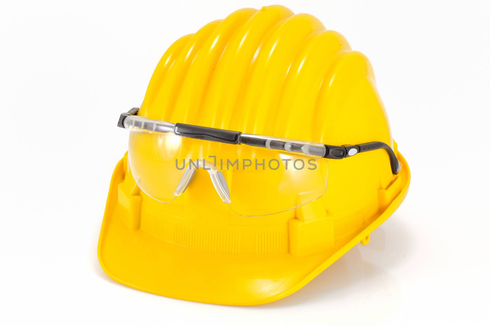 safety helmet and glasses by mady70