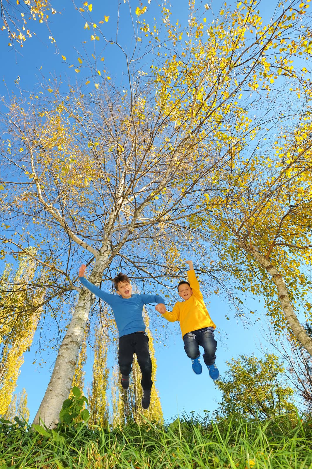 boys jumping by mady70