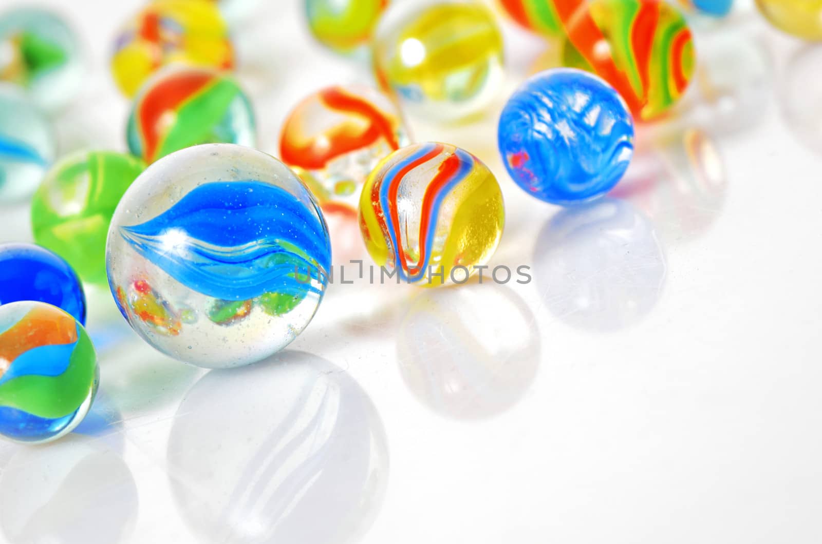 colorful glass marbles by mady70