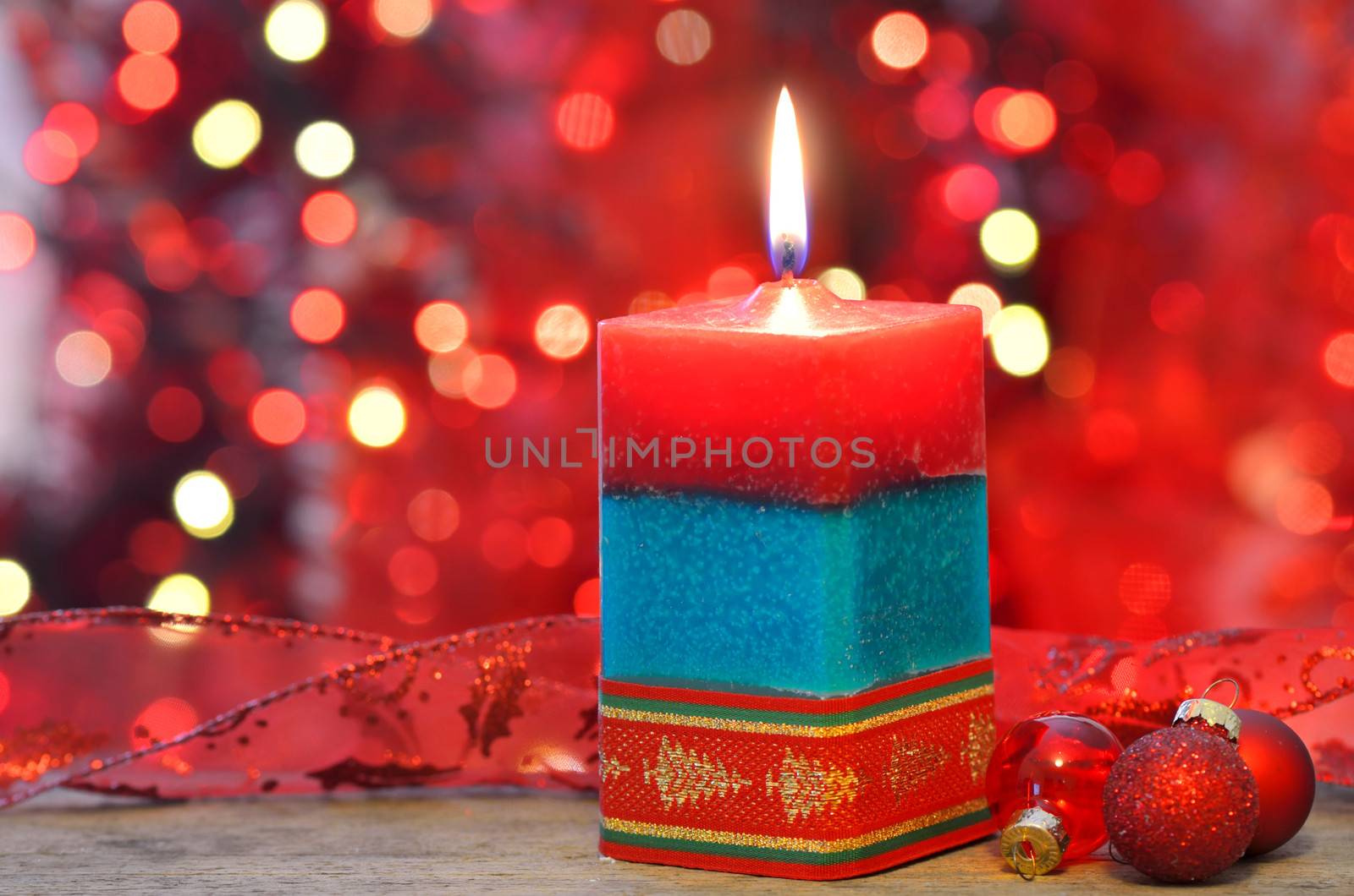 Christmas candle