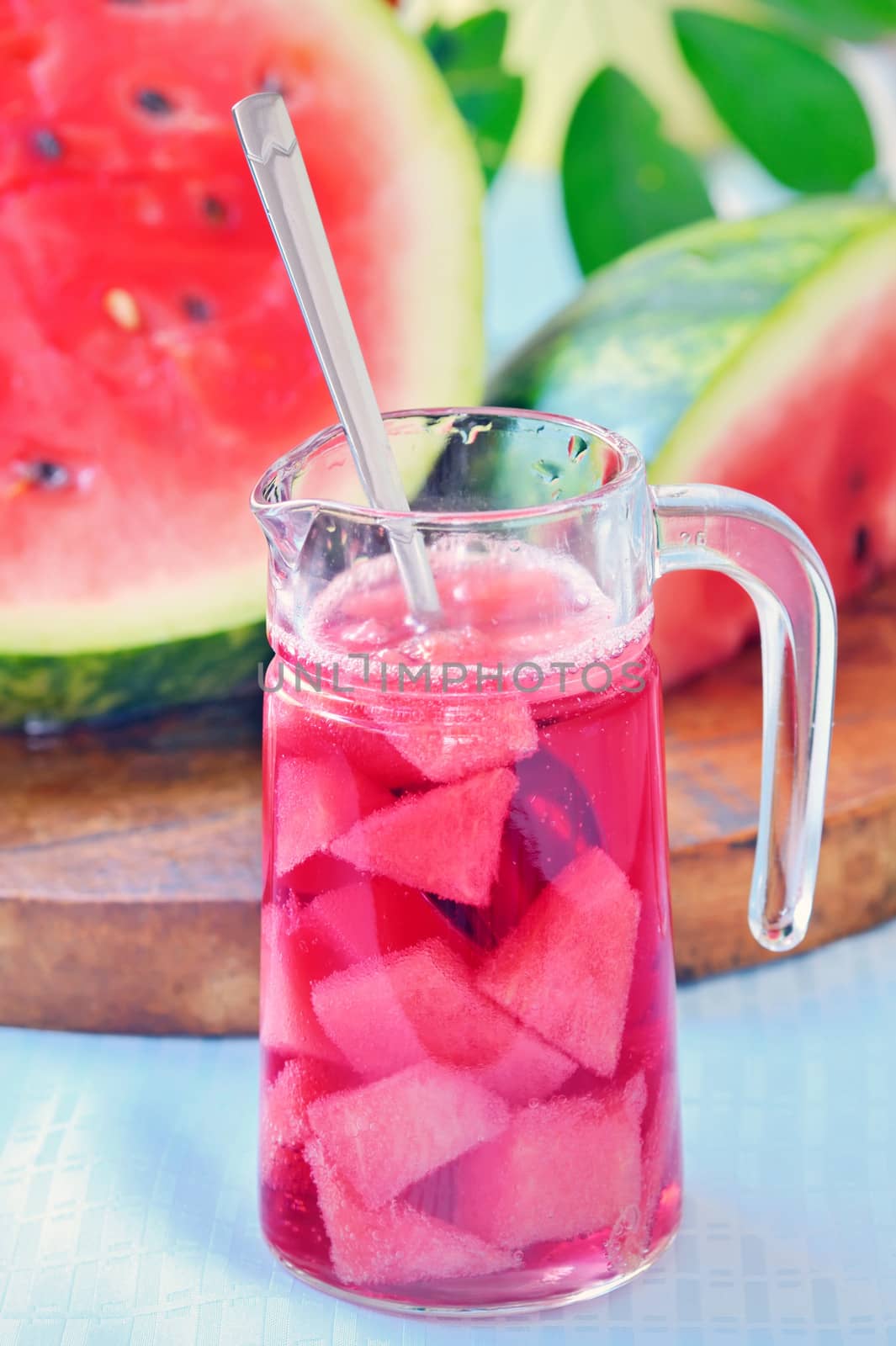 refreshing watermelon juice