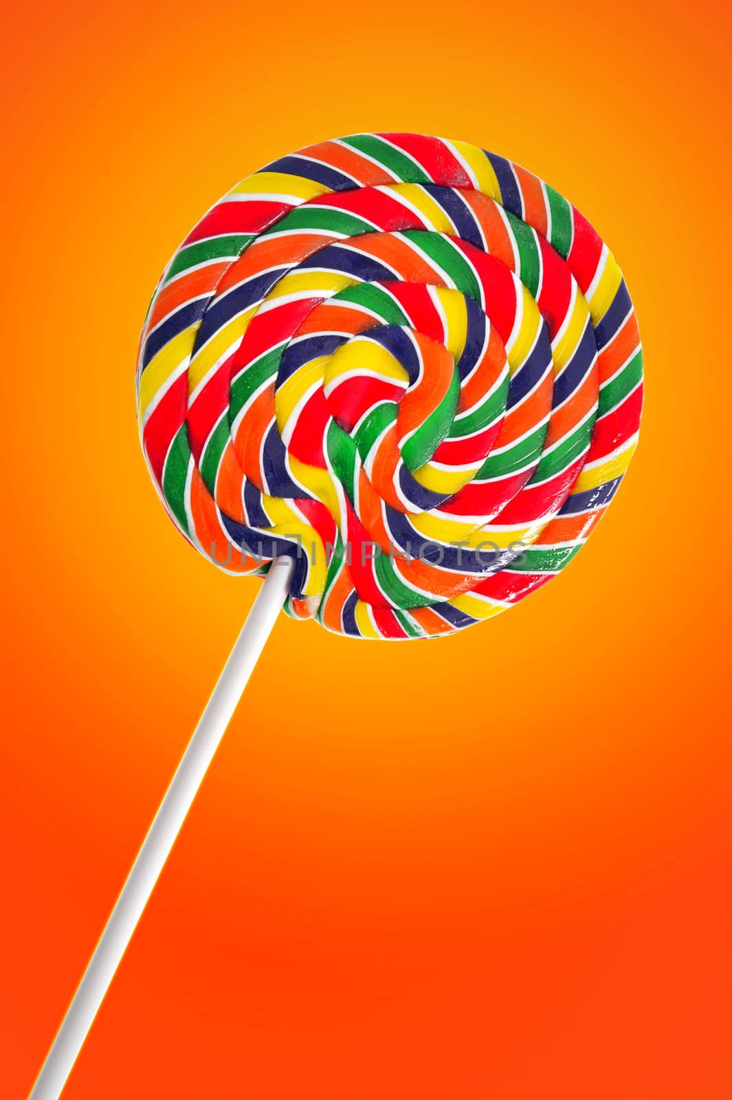 lollipop isolated 