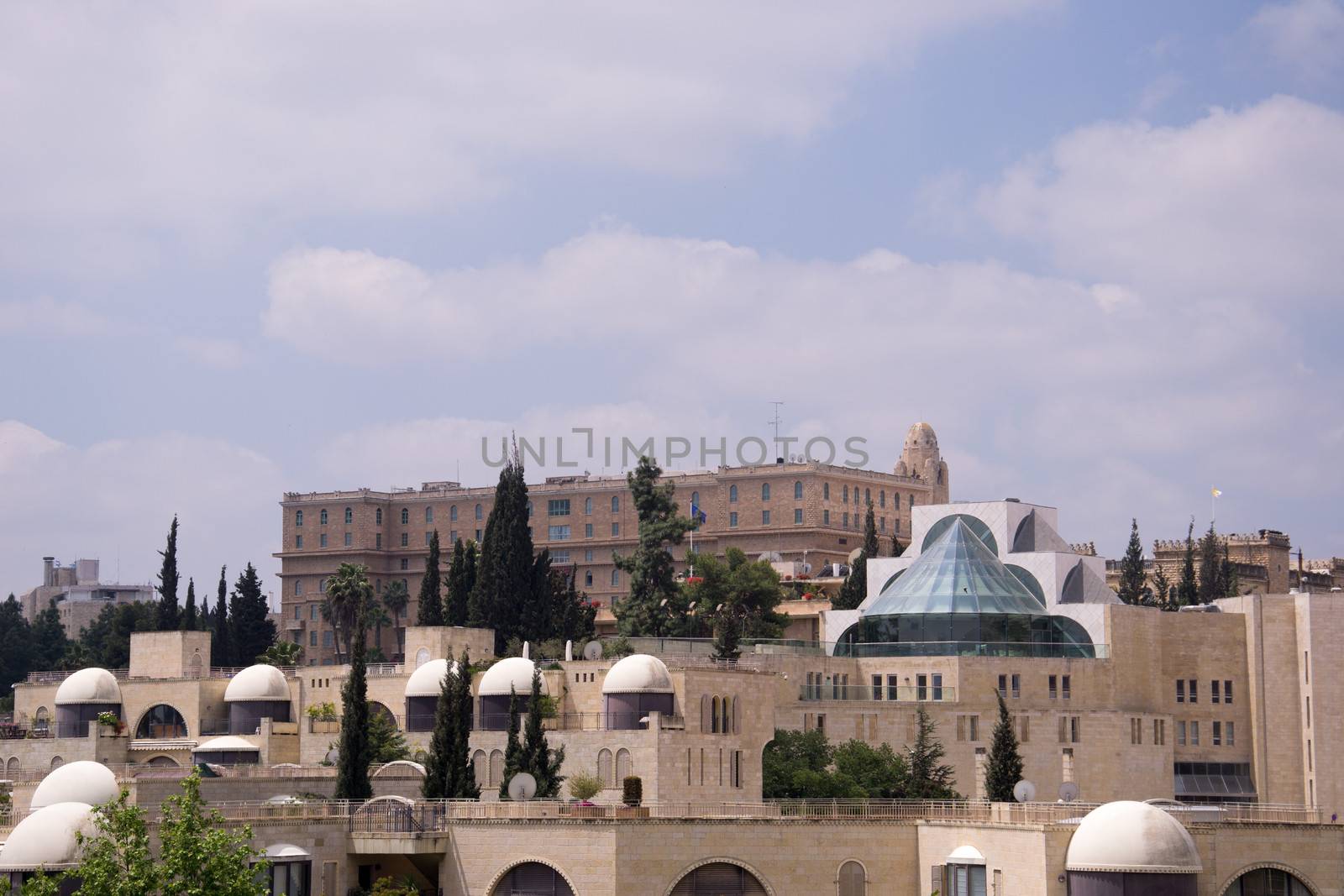 View of Jerusalem city in Israel