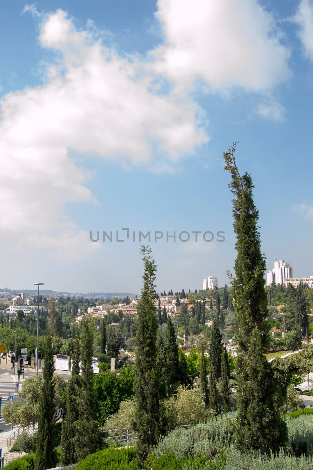 View of Jerusalem  city in Israel