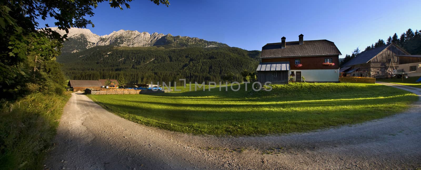 Austria Grimming Auseerland 18-10-2012 large panorama