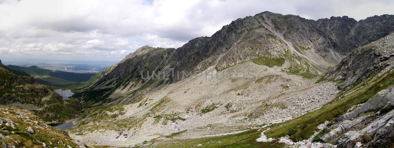 Poland Tatras Kozia Przelecz 17-09-2012 large panorama