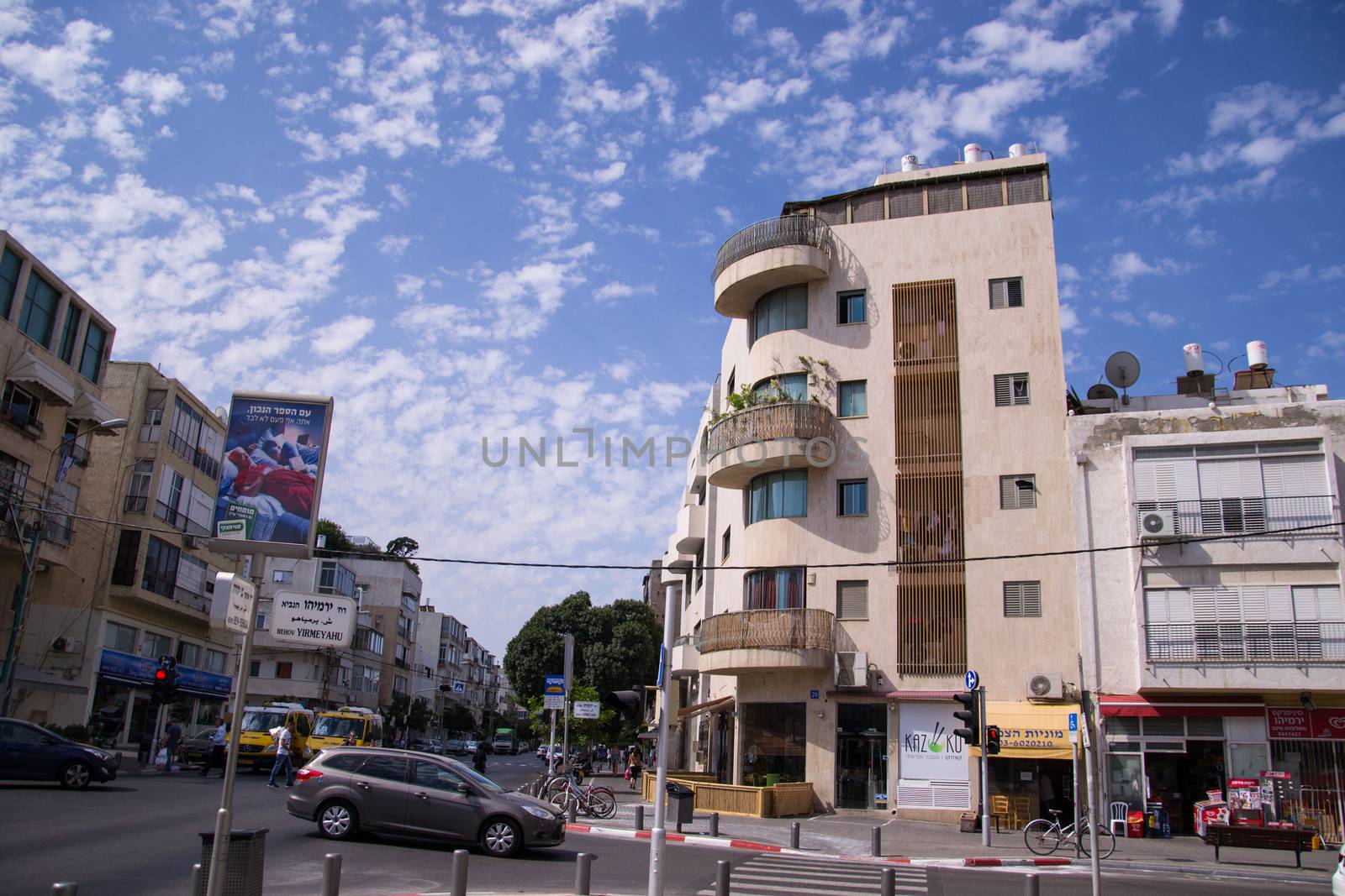 View of Tel Aviv streets