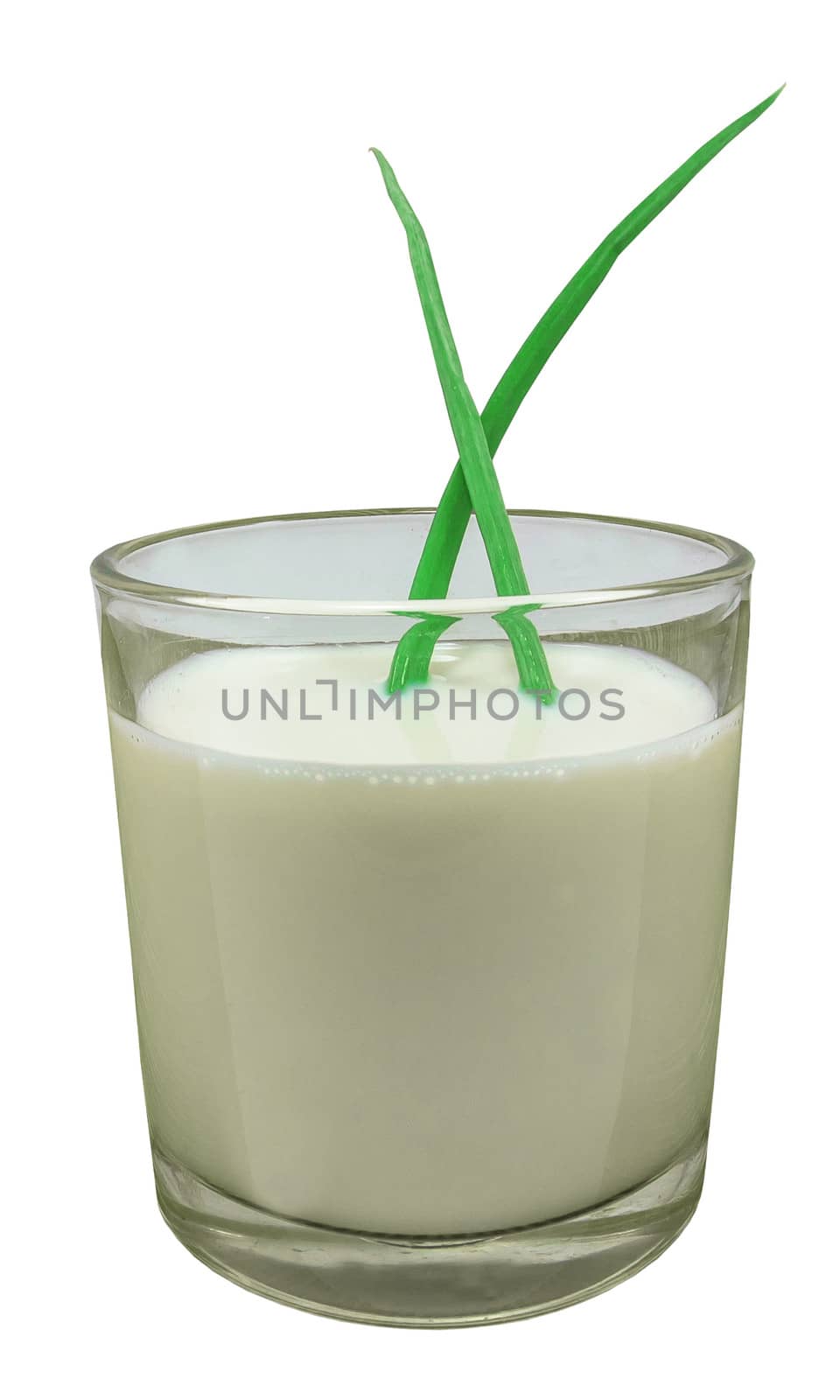 Milk blended with herbs to treat certain types