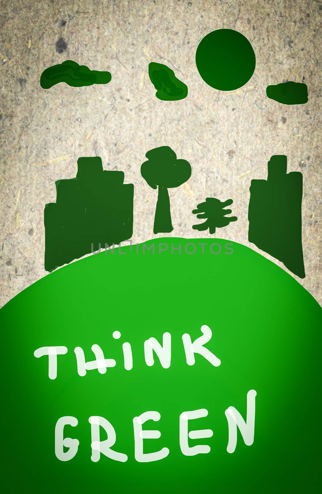 Think Green by KrasimiraNevenova