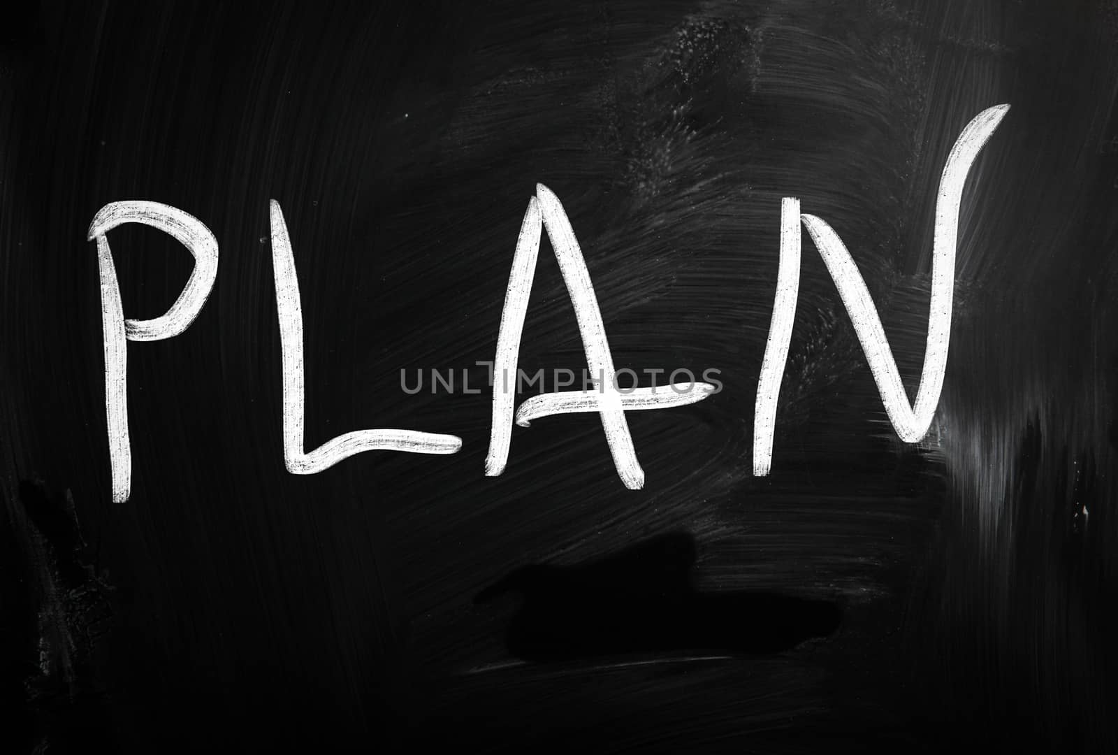 Chalkboard / blackboard black.