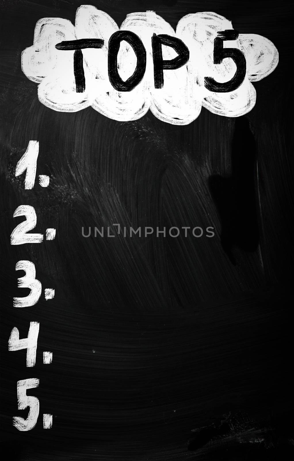 social media concept - text handwritten on a blackboard by KrasimiraNevenova