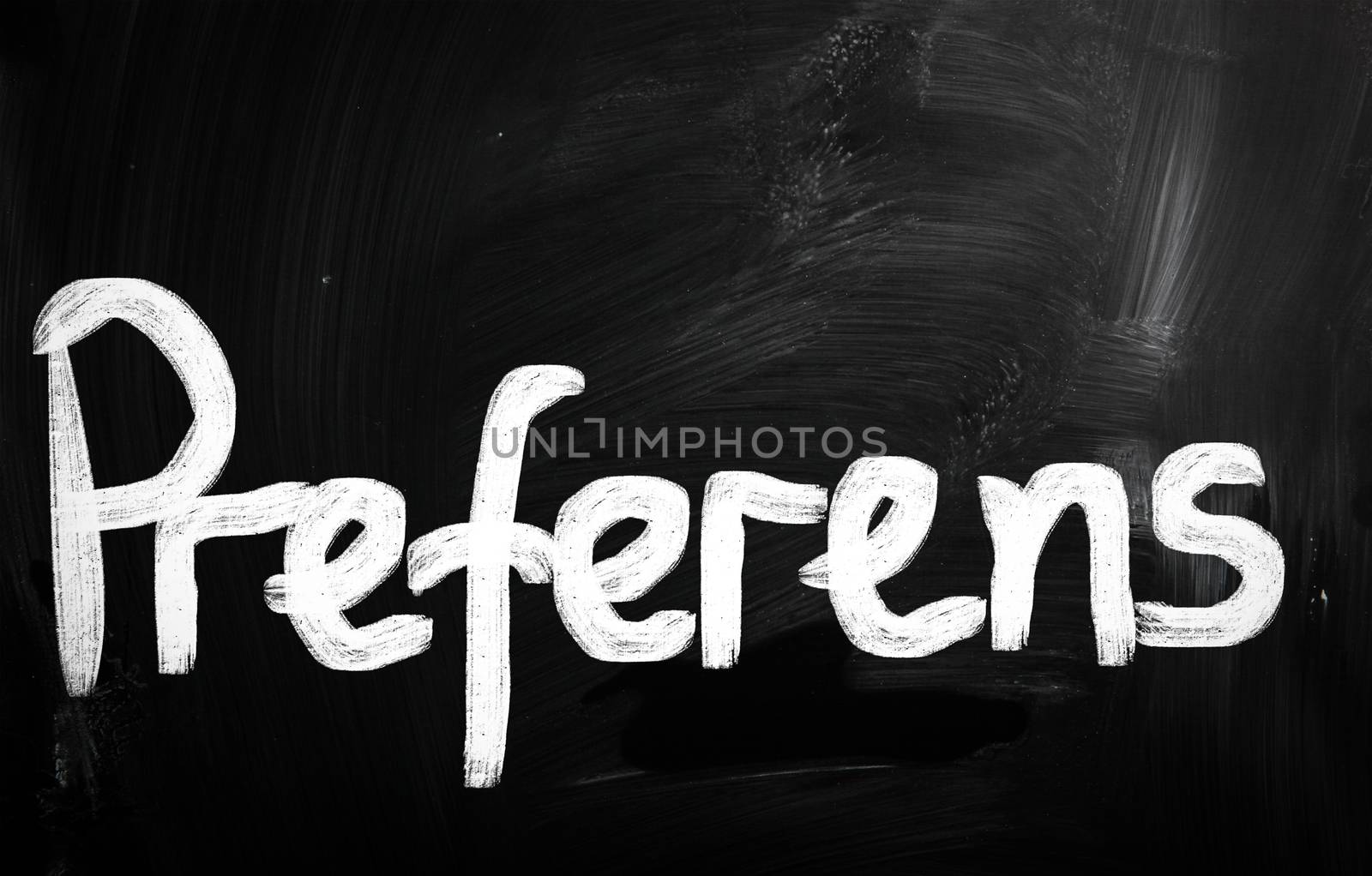 social media concept - text handwritten on a blackboard