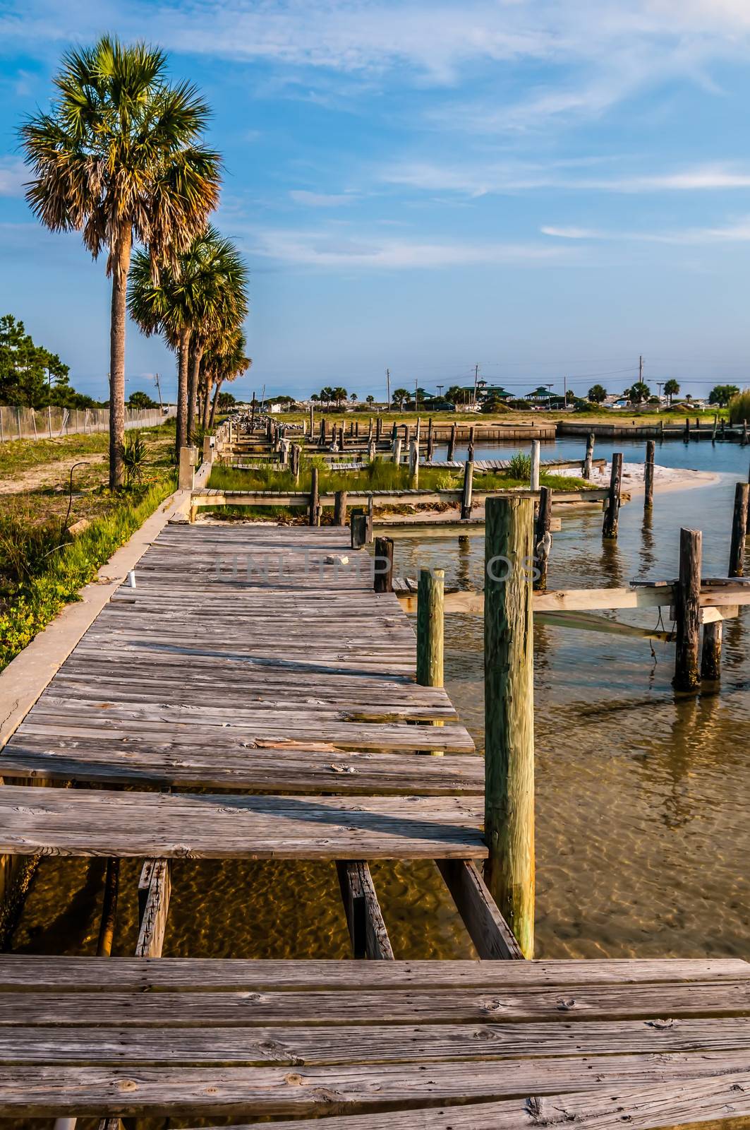 abandoned fishing pier in florida by digidreamgrafix