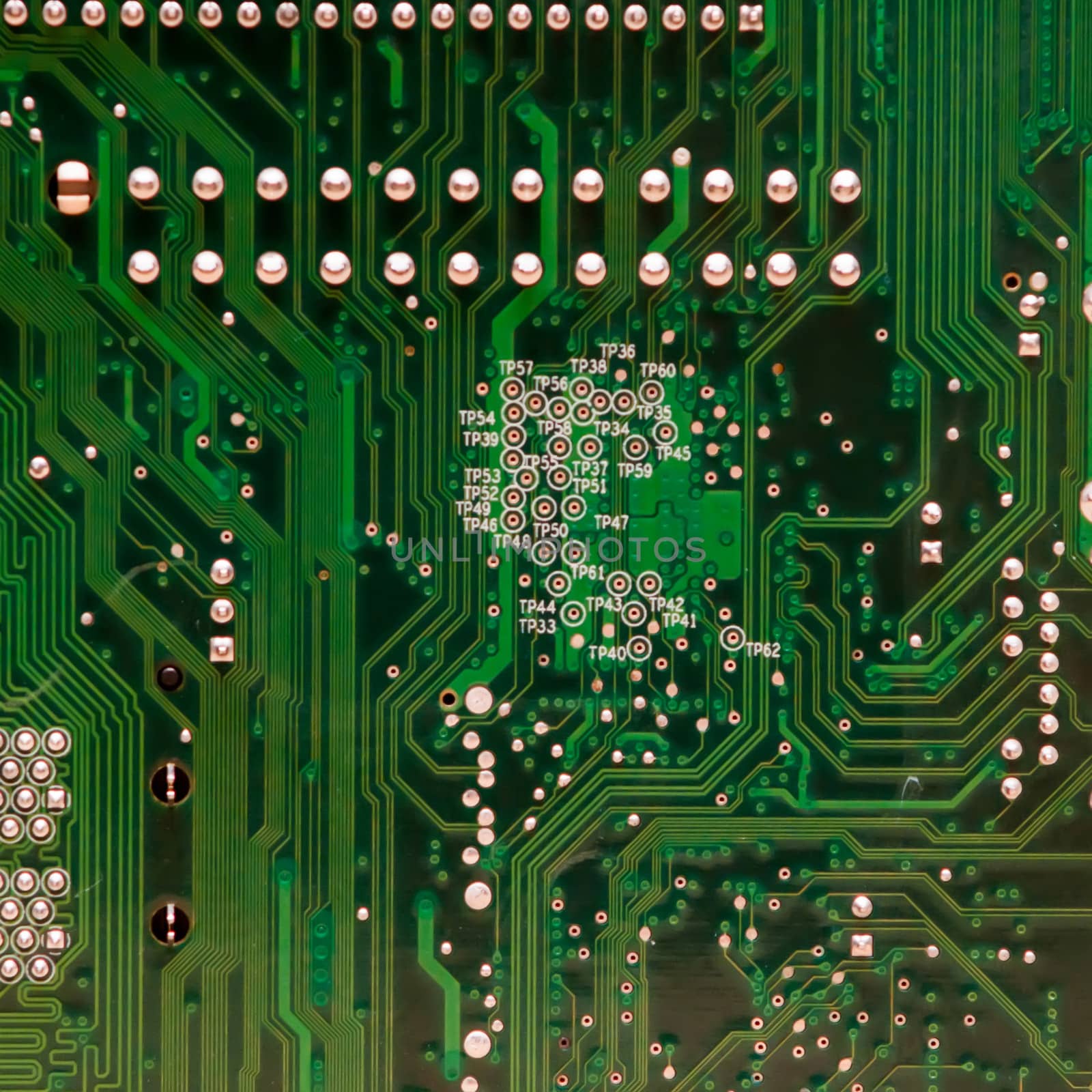 circuit board background of computer motherboard and electronics