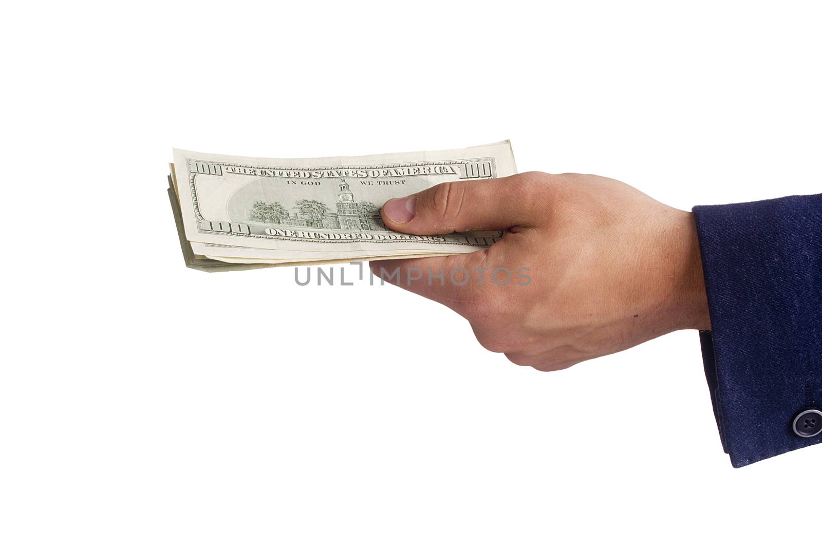 Hand with money by VIPDesignUSA