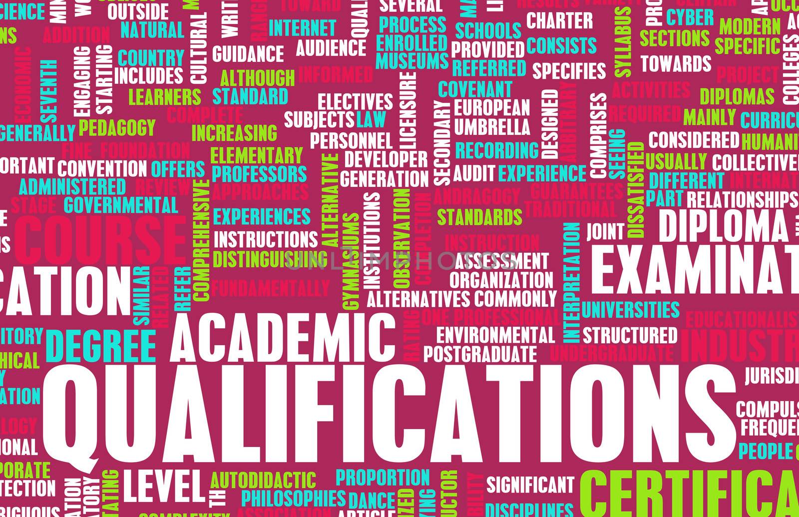 Qualifications in Business and Education as Art