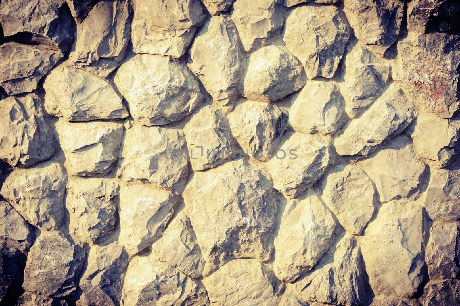 Abstract surface of the stone wall. Used for the background.
