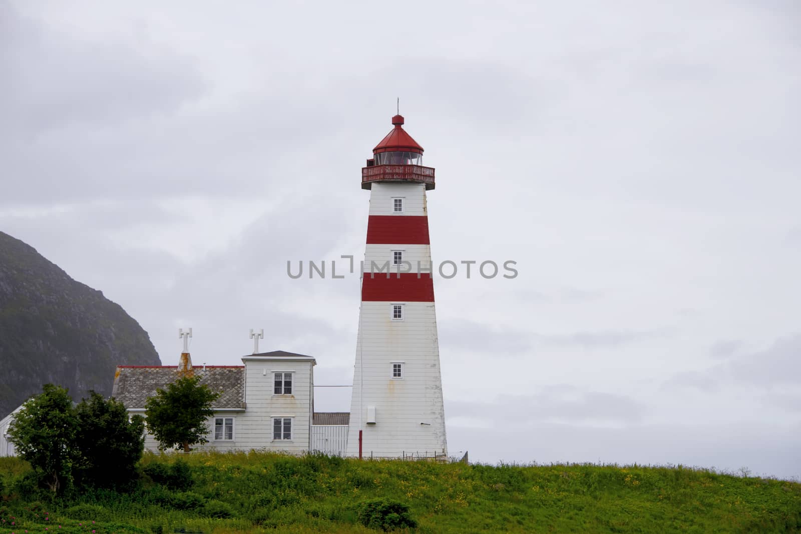 The lighthouse at Alnes, Norway