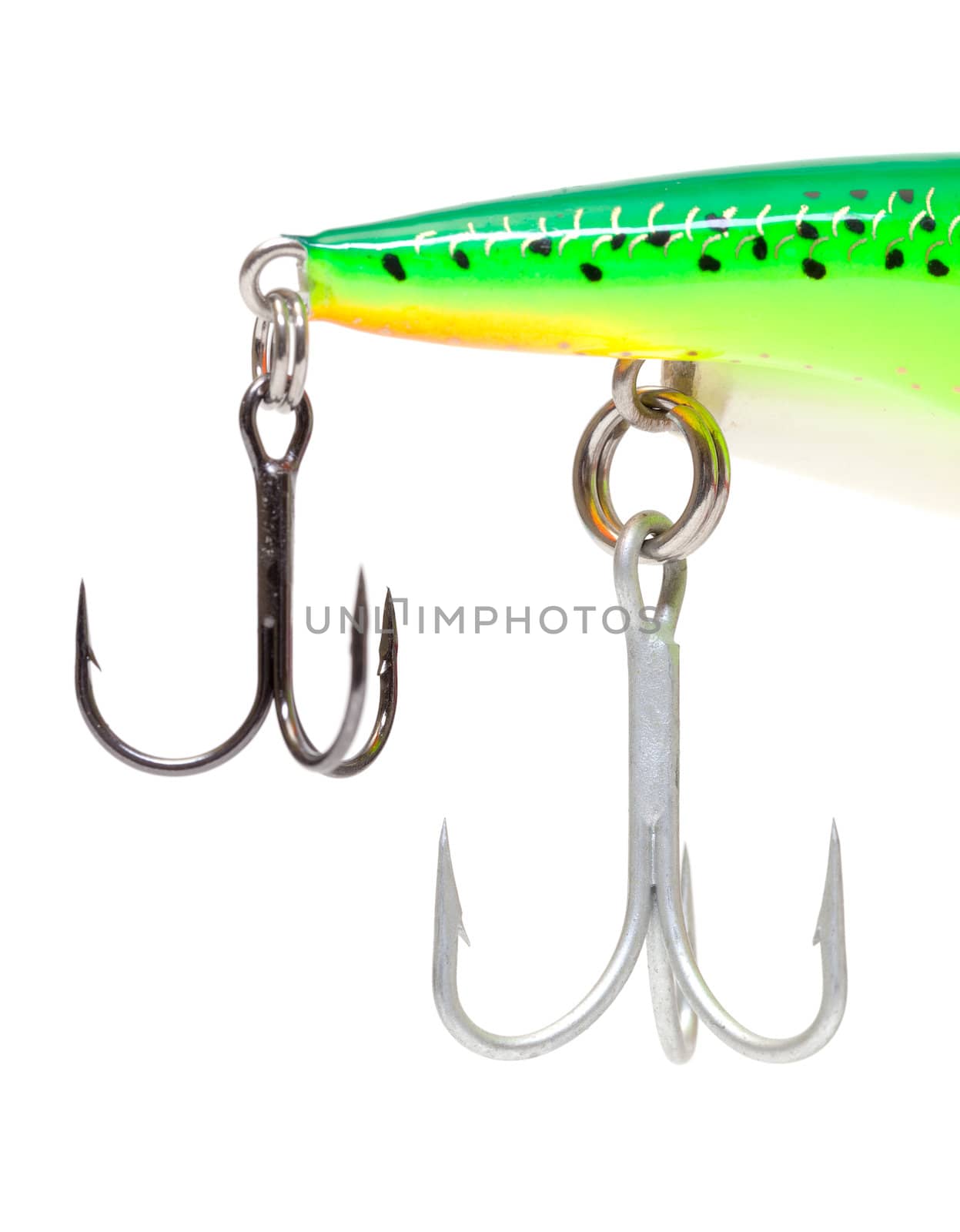 Treble fish hook isolated by Discovod