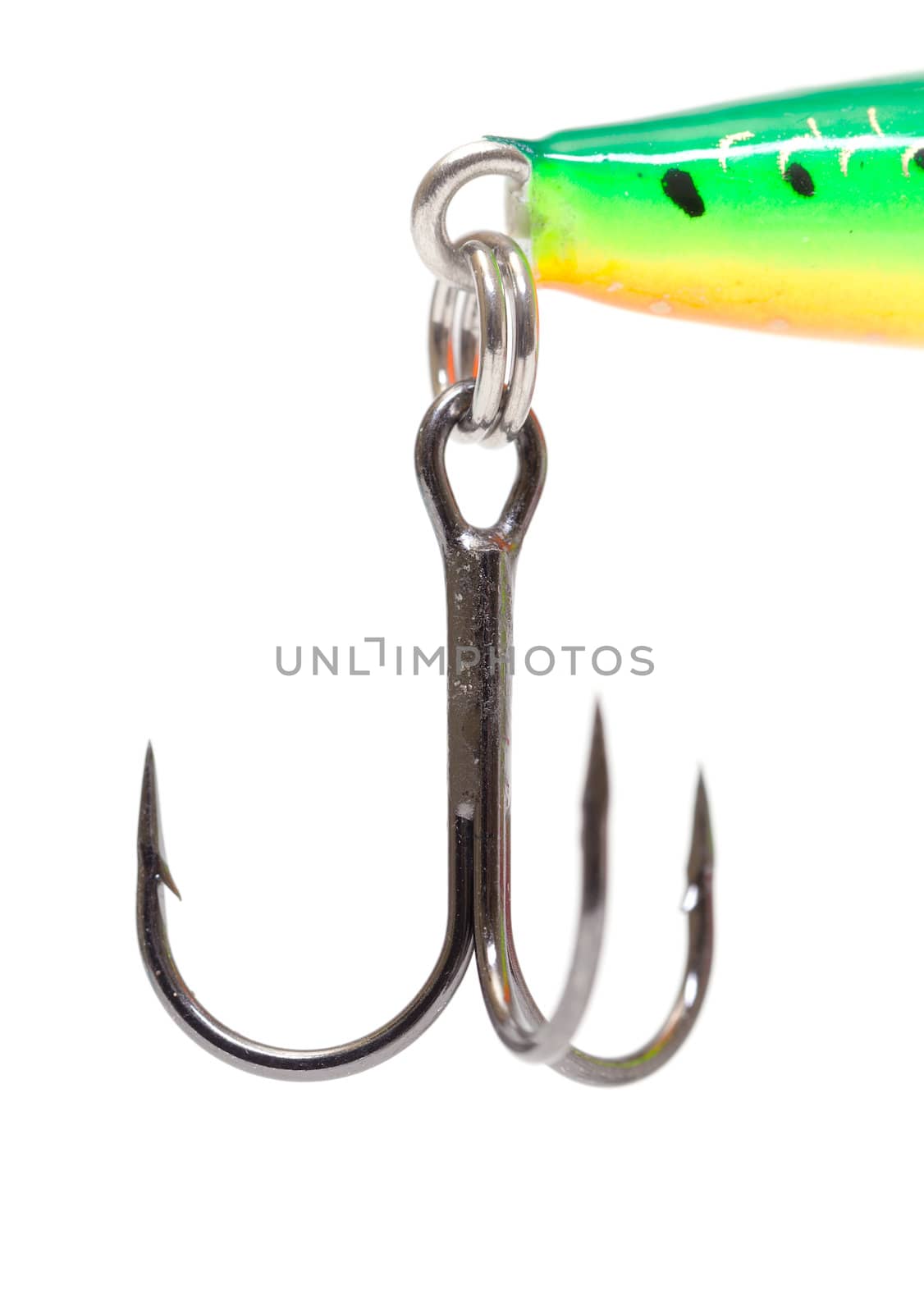 Treble fish hook isolated by Discovod