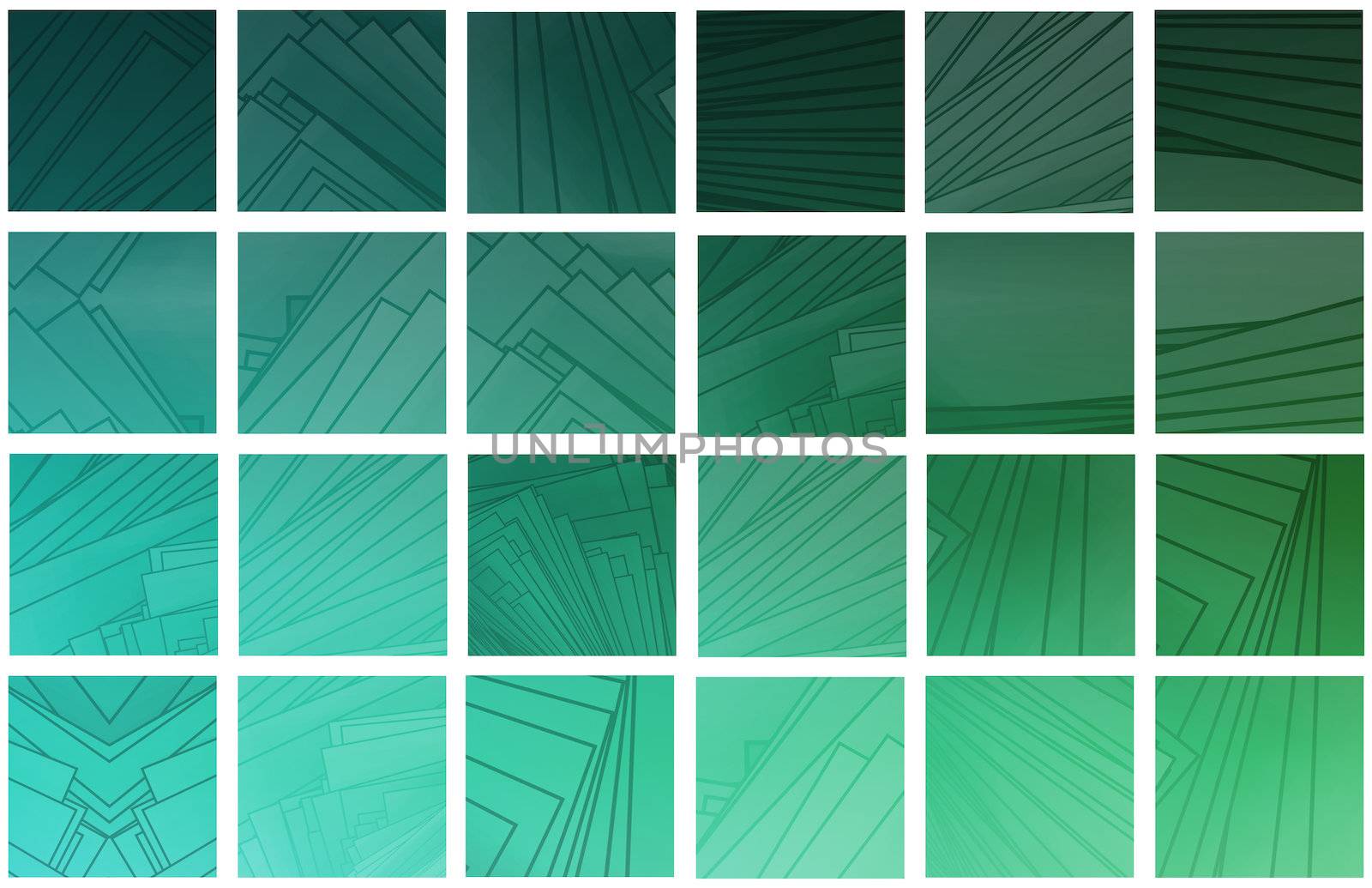 Colorful Squares Background with a Edit Blocks