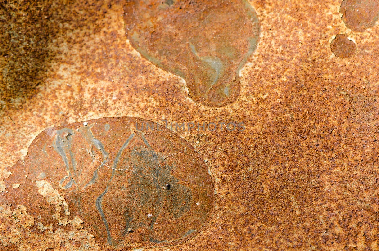 grunge rusty sheet metal steel tin background by sauletas