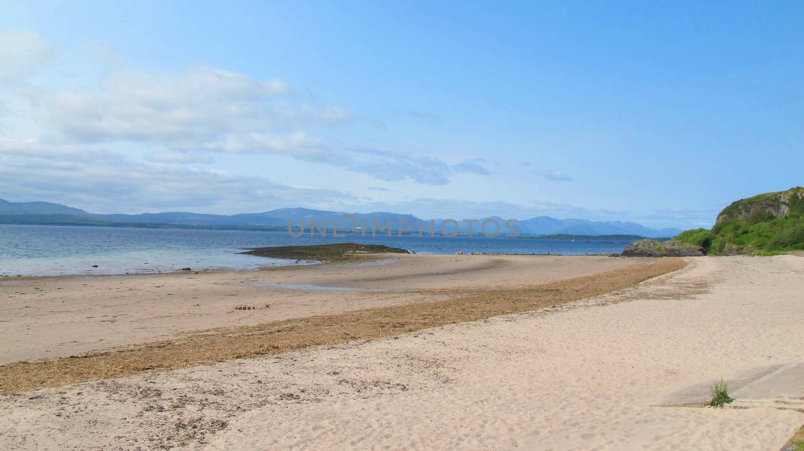 Girvan beach Argyll Scotland