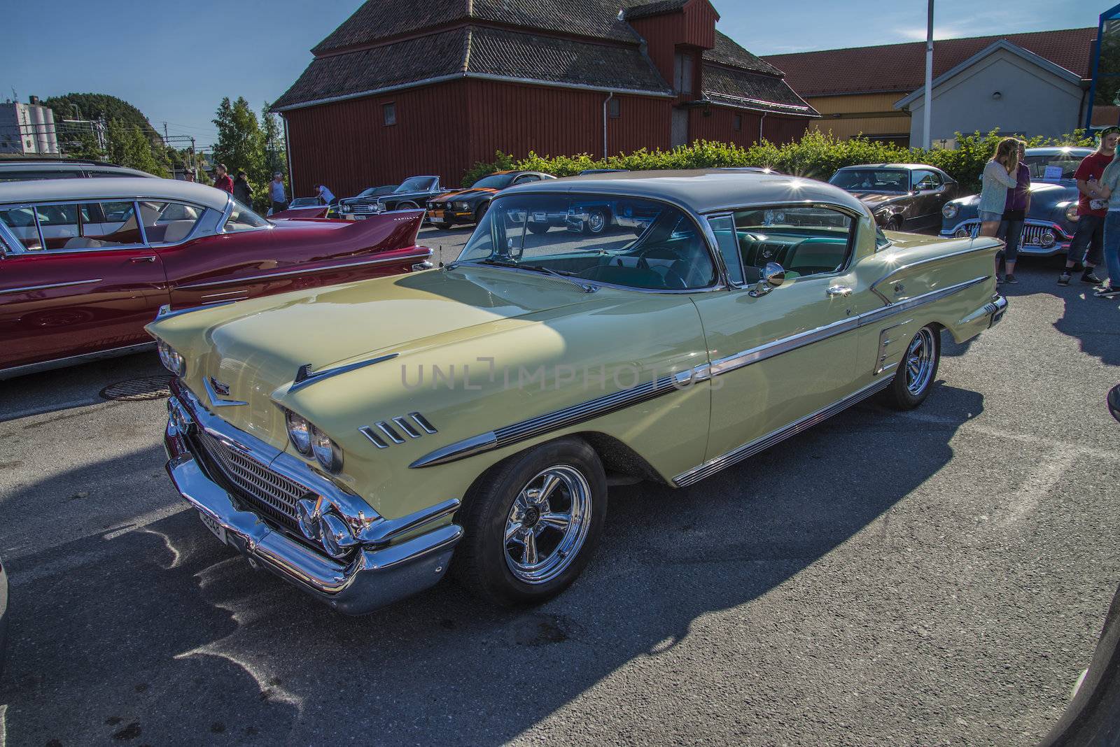 classic american cars, chevrolet impala by steirus