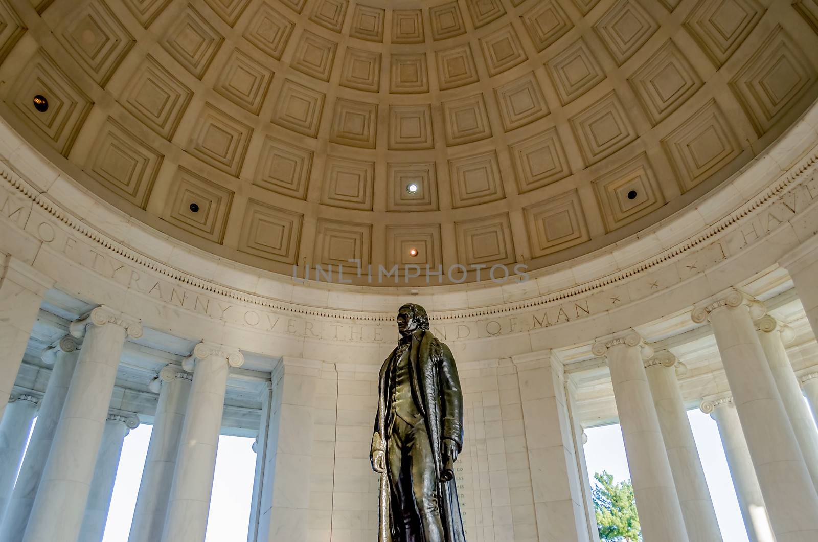 Thomas Jefferson Memorial,  in Washington DC USA by marcorubino
