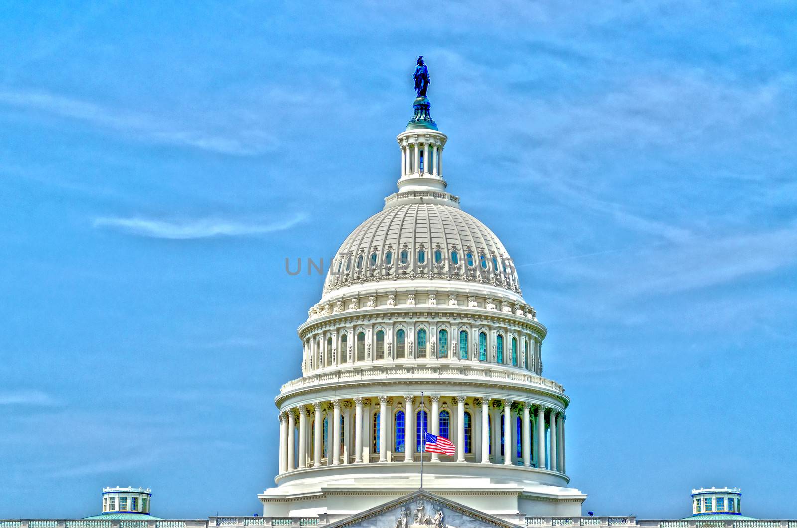 United States Capitol building, Washington DC by marcorubino