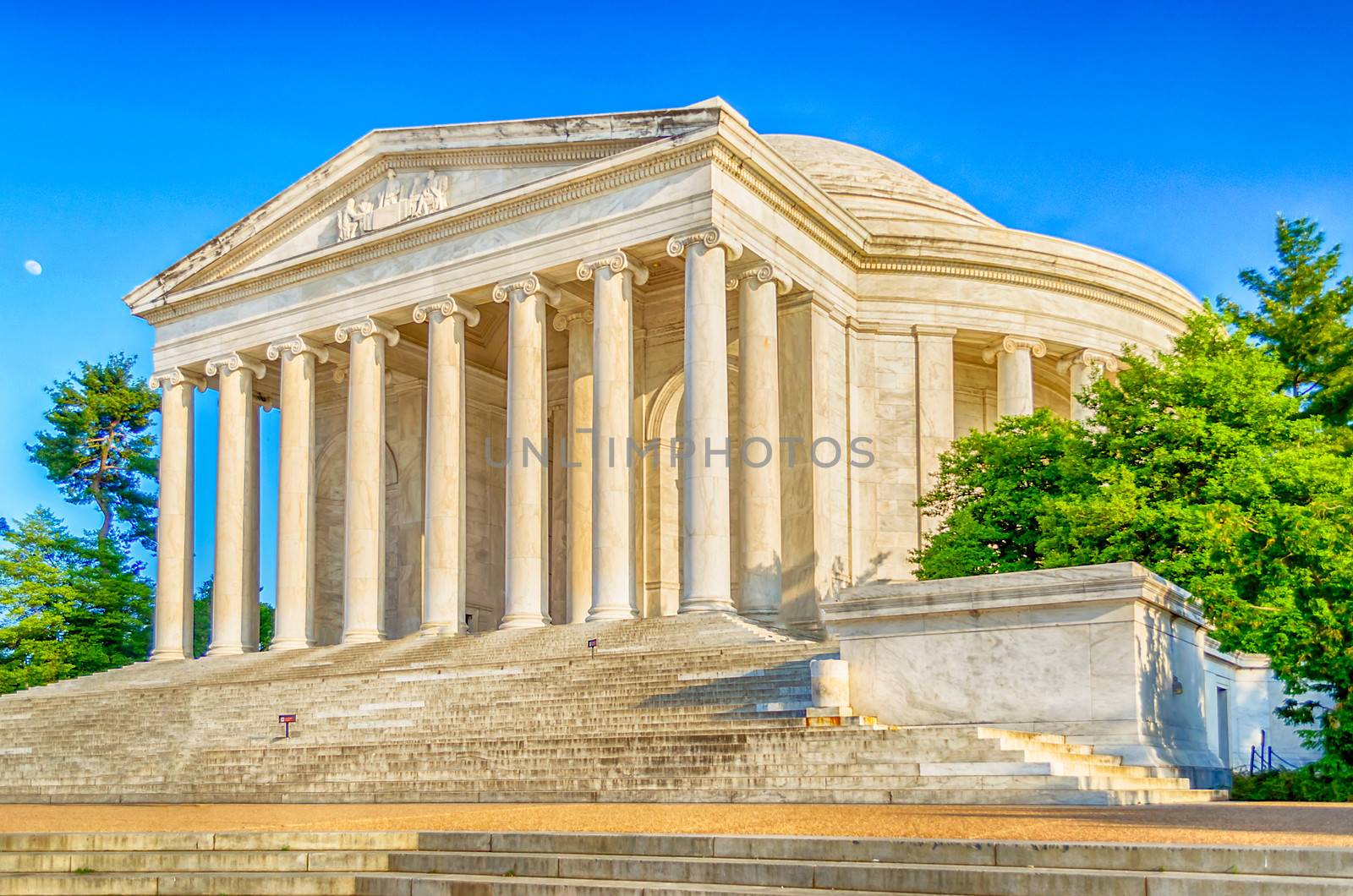 Jefferson Memorial in Washington DC by marcorubino