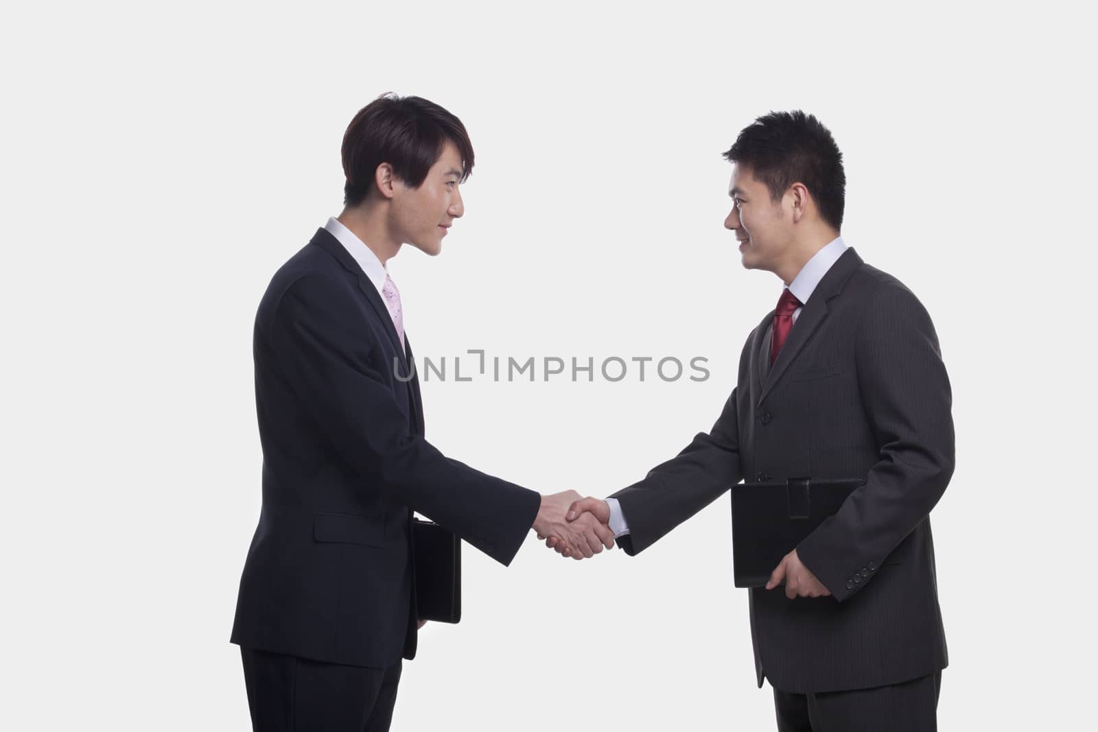 Two Businessmen Shaking Hands