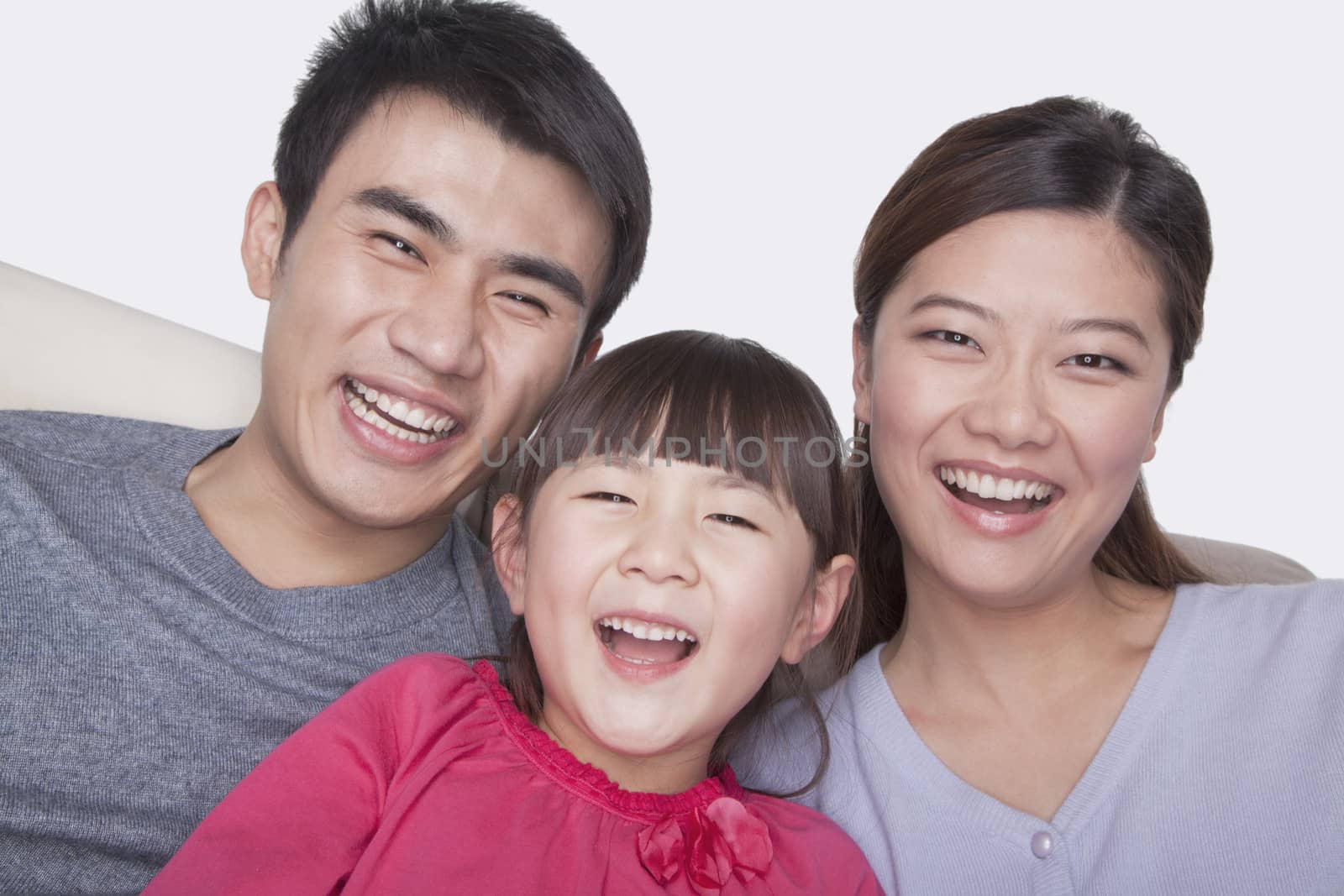 Portrait of Family, studio shot, tilt by XiXinXing