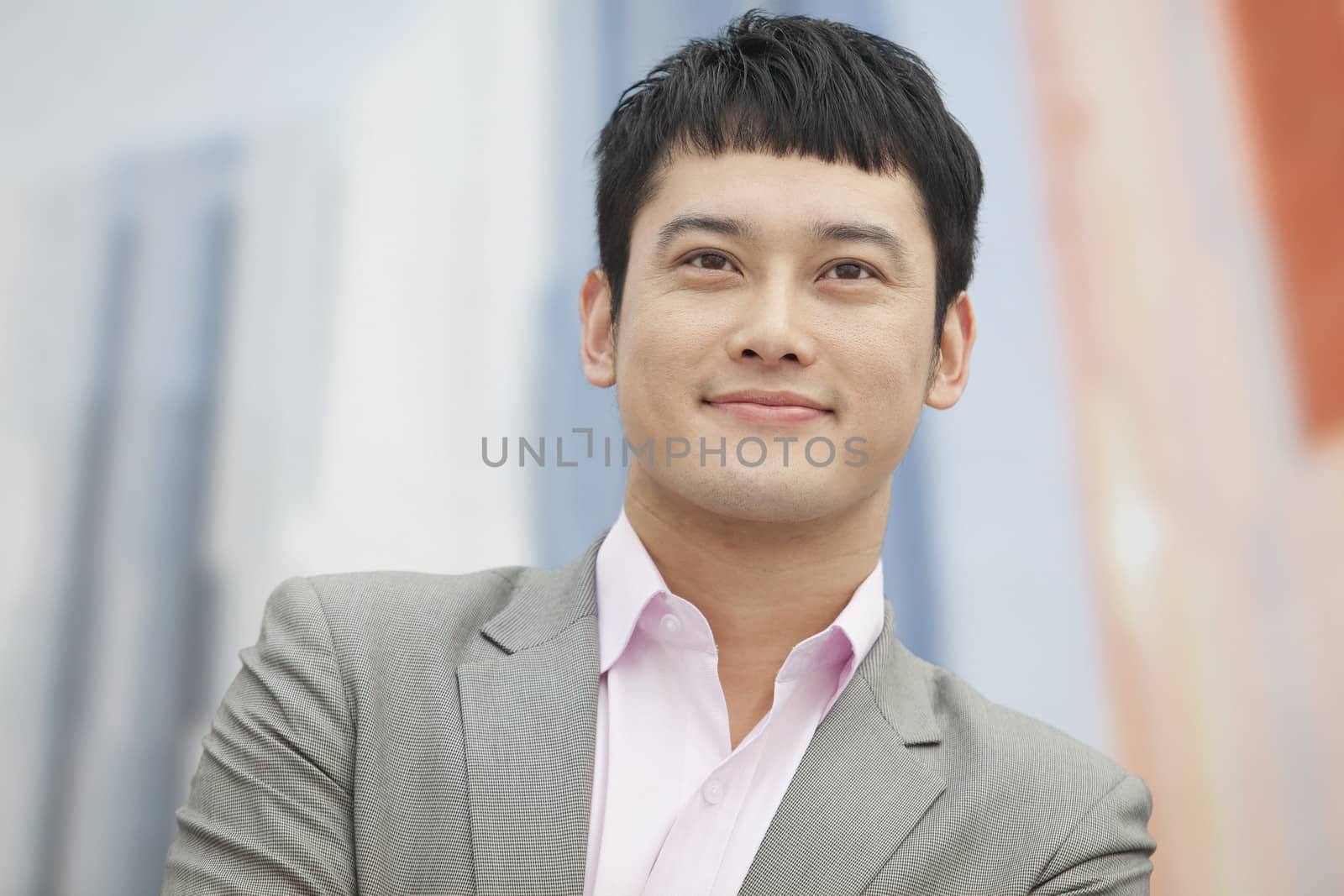 Smiling young man, portrait