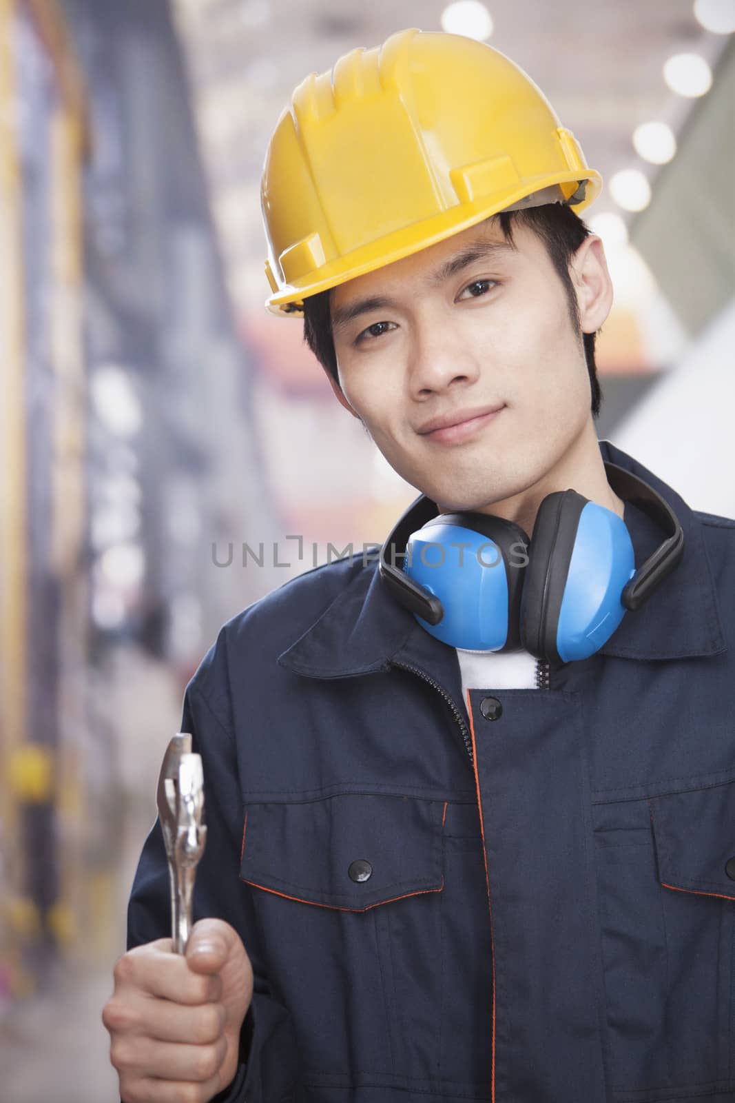 Portrait of Young Engineer