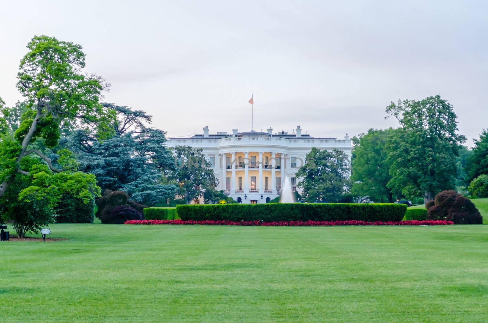 The White House in Washington DC by marcorubino