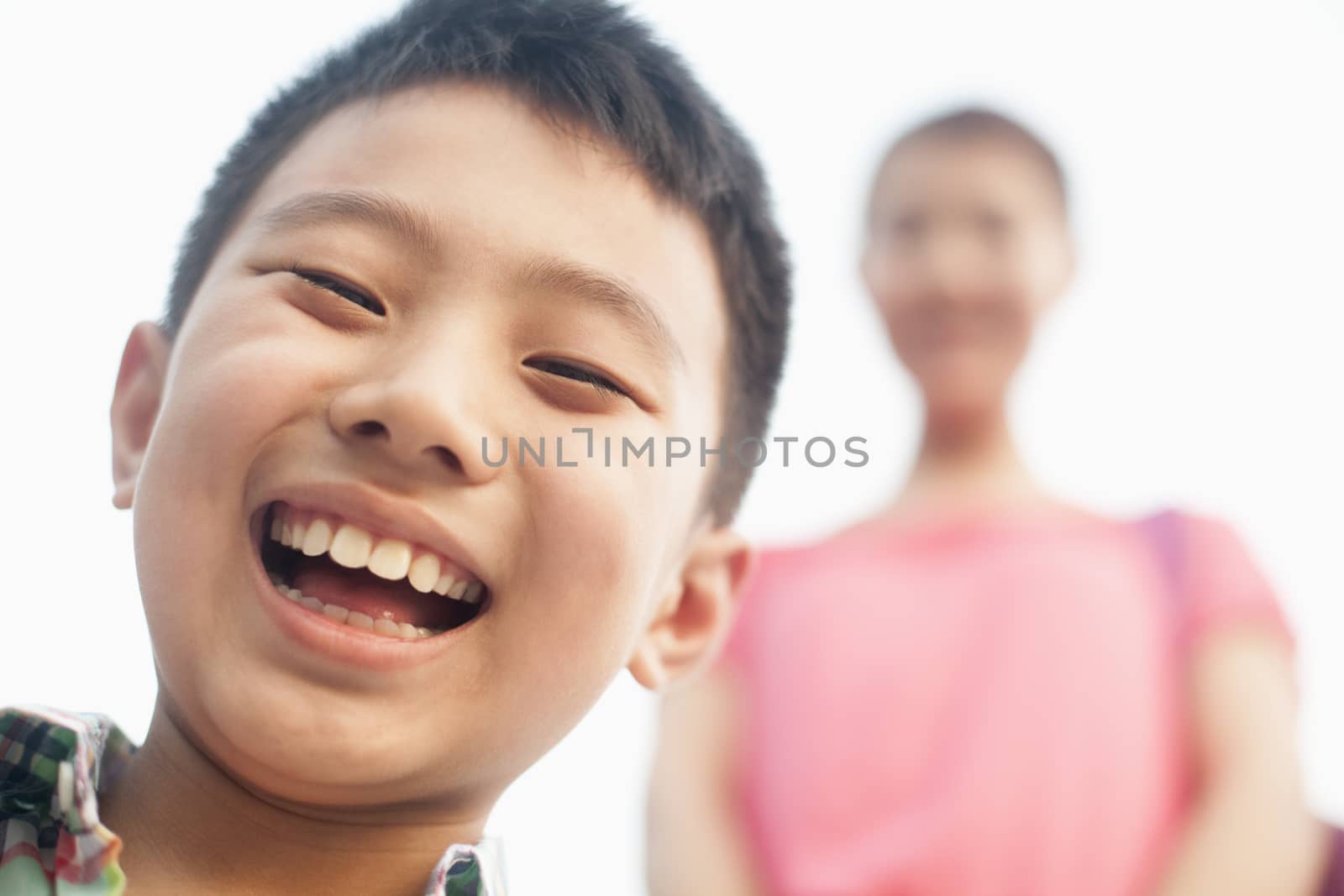 smiling boy, portrait