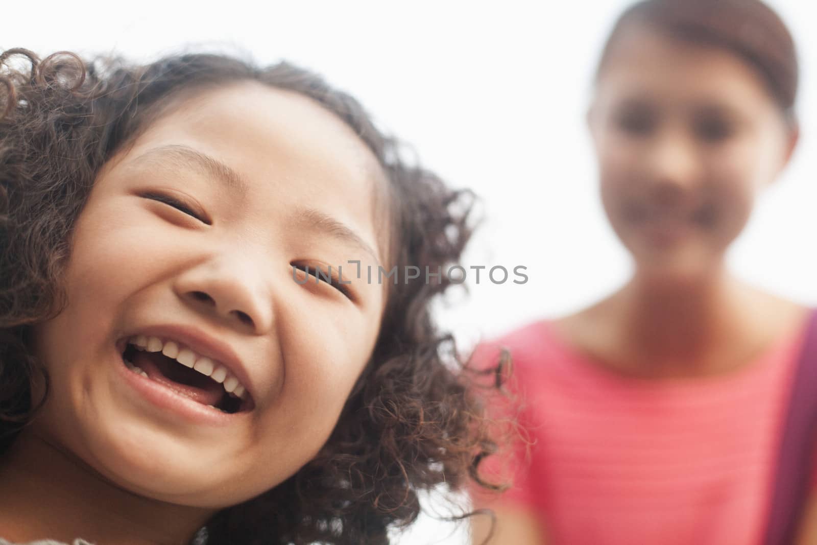 smiling girl, portrait